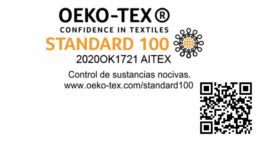 Certificado OEKO-TEX STANDAR 100